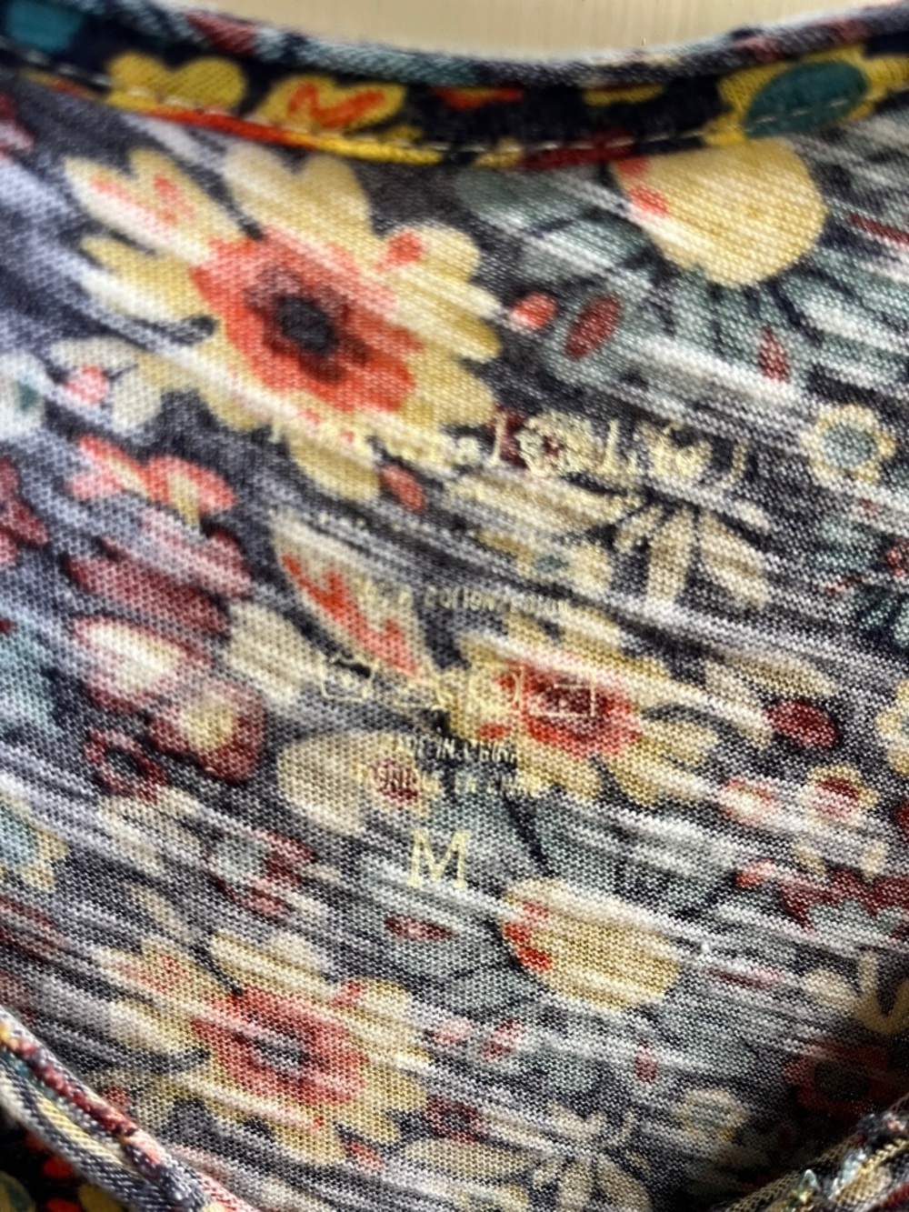 Floral Sleeveless V-Neck Maxi Dress - Navy Multi by Natural Life - Picture 2 of 3